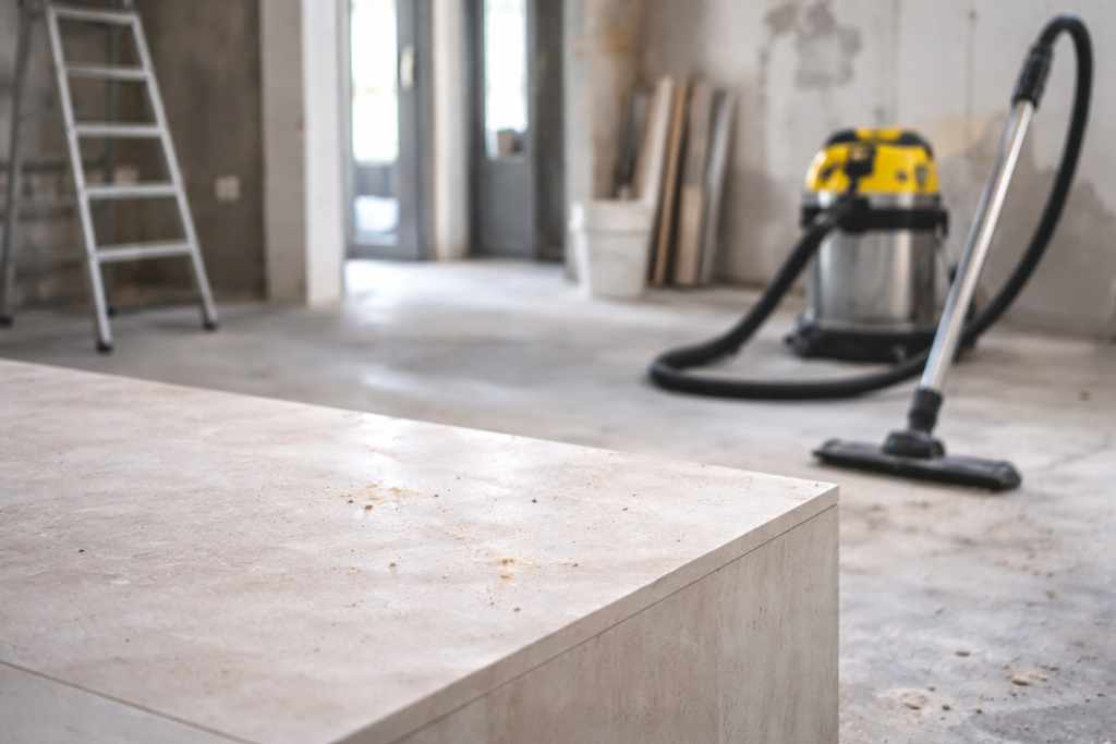 Nettoyage après travaux et chantiers à Brest, Guilers et dans le Finistère