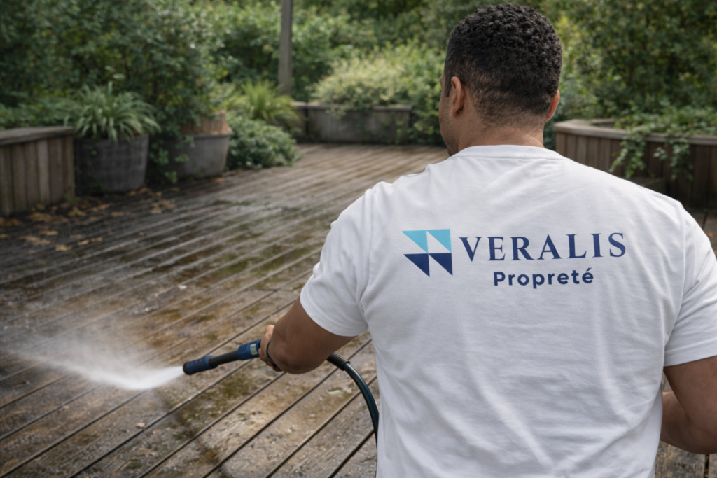 Nettoyage de terrasses à Brest et dans le Finistère