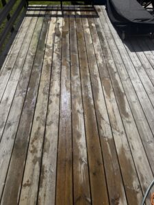 Nettoyage de terrasses au Relecq-kerhuon et dans le Finistère